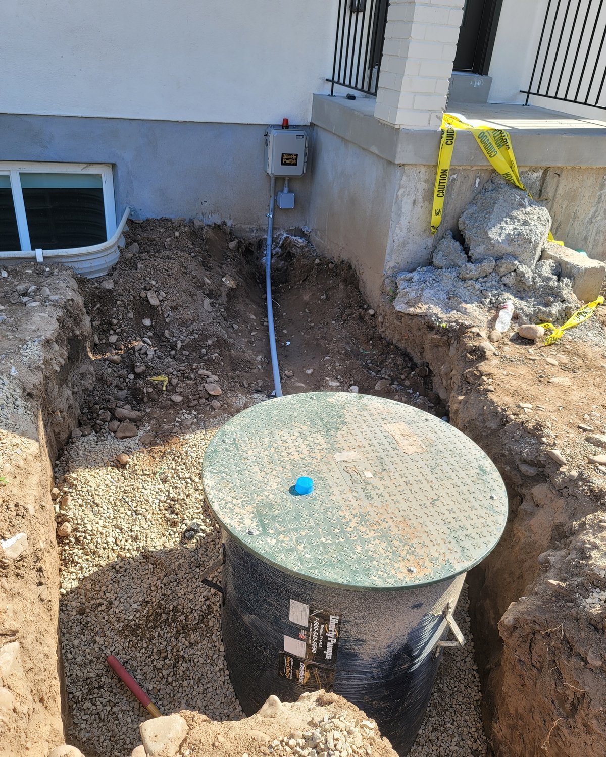 Utility access point install